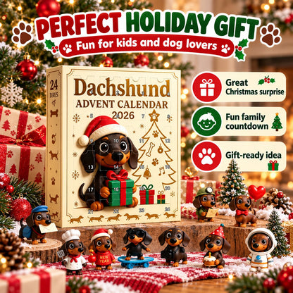 🔥🐶🎄 Dachshund Advent Calendar