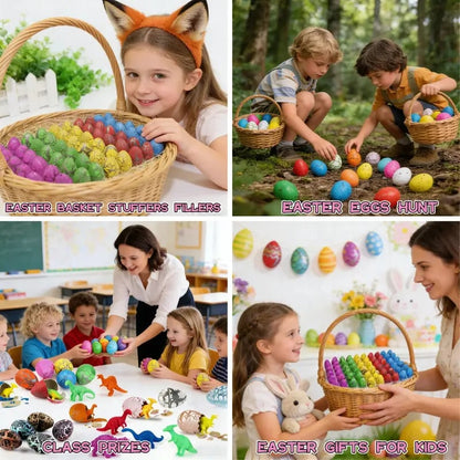 🦖 60 Hatching Dinosaur Eggs | Water-Expanding Dinosaur Surprise Toys