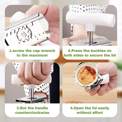🔥Stainless Steel Jar Openers for Easy Opening, Kitchen Gadget