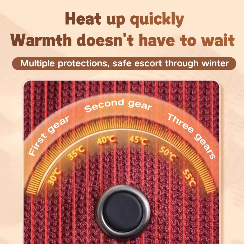 Three adjustable heat settings