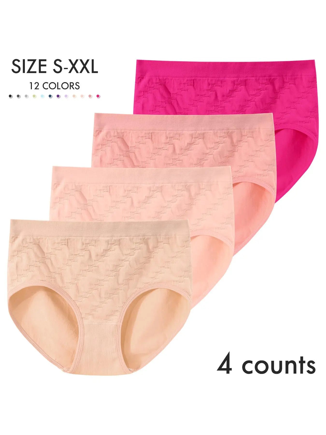 Women's Solid Color Panty