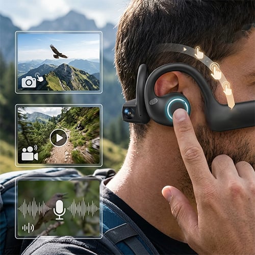 AI Smart Vision Translation Earbuds