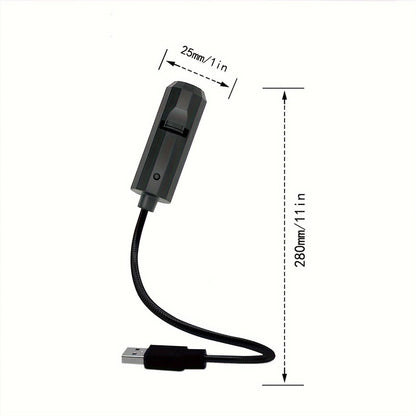 Prayer projection light dimensions showing 280 millimeter overall length and 25 millimeter head width