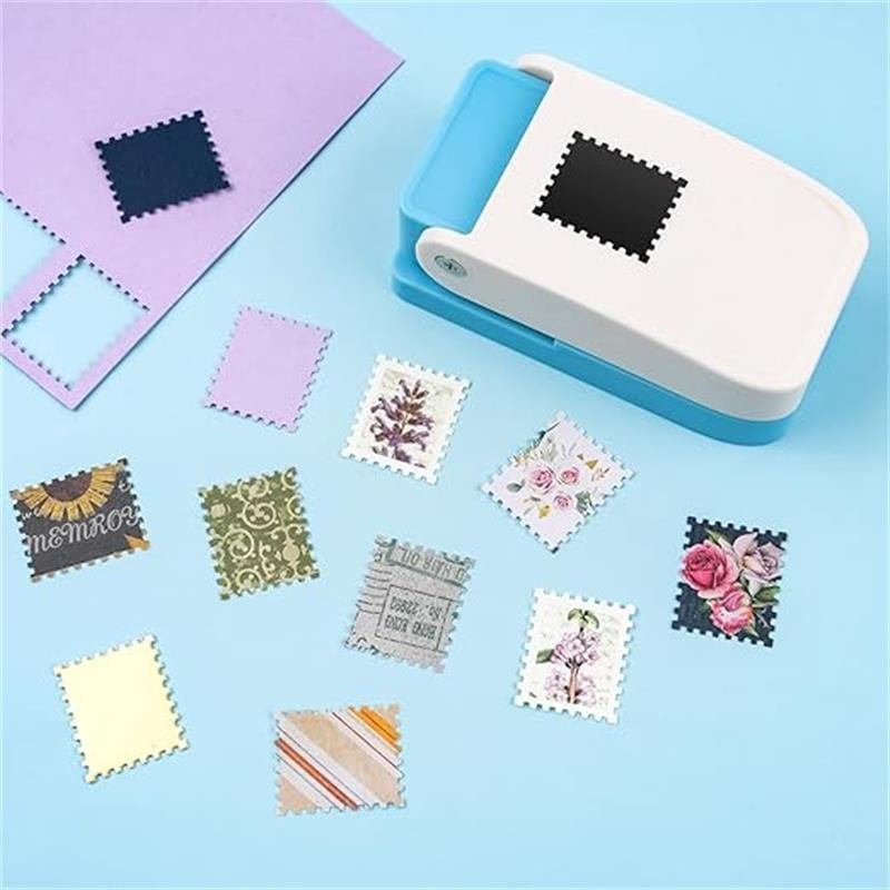 ✨3D Stamp Shape Punch– Ideal for Scrapbooking, Journals, Paper Crafts, DIY Projects & Cardstock