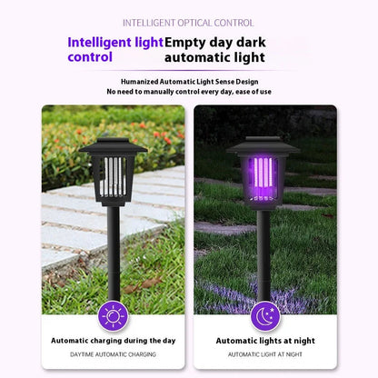 Last Day 49％OFF🌙 Solar Mosquito Zapper Light 2-in-1 UV Bug Killer & Outdoor Garden Lamp