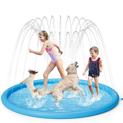 Splash Mat – Anti-Slip Water Play for Dogs & Kids, Summer Fun