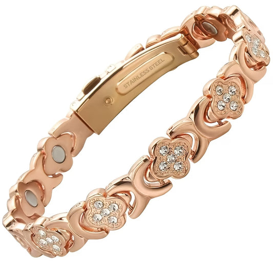 🔥LIVELYDAYIN® Rose Gold Floral Jewelry Bracelet