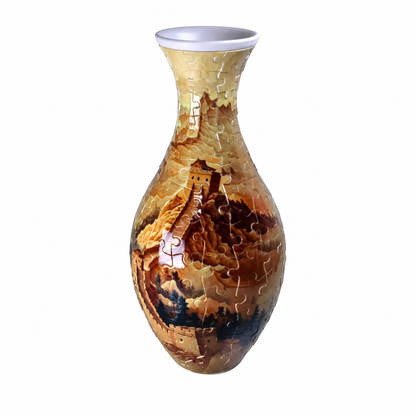 ✨🧩 3D DIY Puzzle Vase – 11 Creative Designs, Decorative Flower Vase & Craft Gift✨