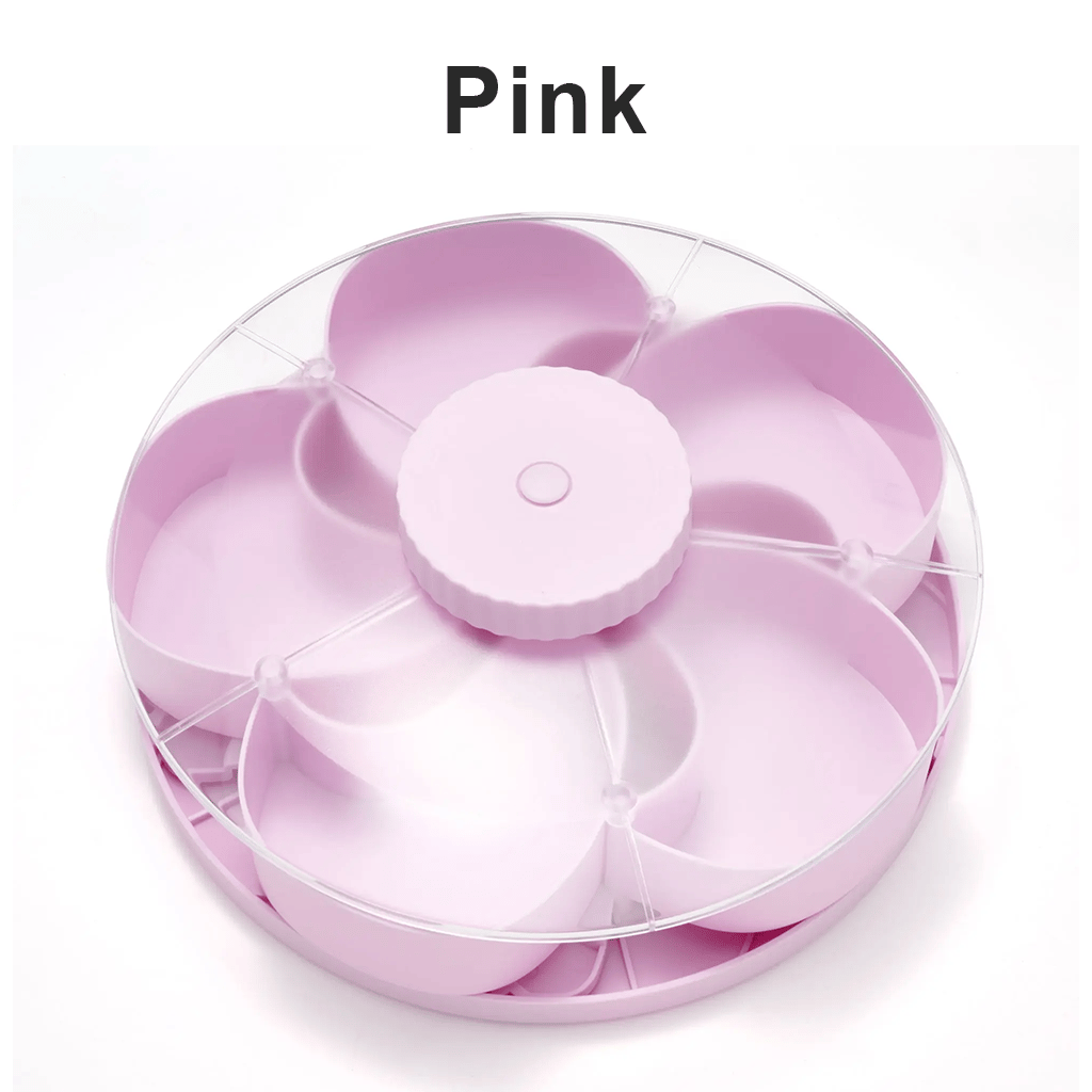 2026 New Divided Spin and Snack Serving Tray