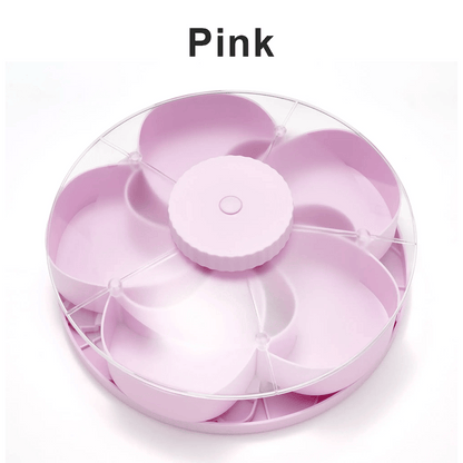 2026 New Divided Spin and Snack Serving Tray