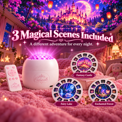✨ DreamScape Room Projector – Turn Walls & Ceilings Into a Magical Fantasy World 🌌🏰