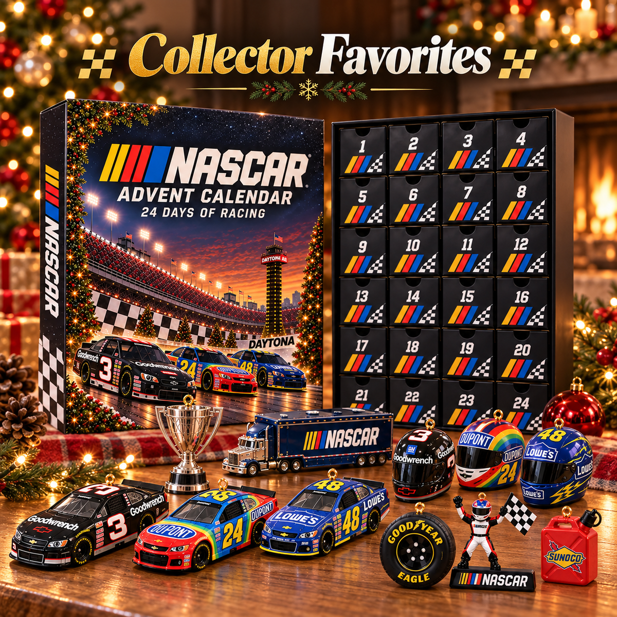 🏎️ 24 Days of Racing Magic – Christmas Advent Calendar 🎄✨