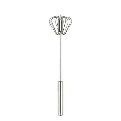 ✨Hand Push Rotary Egg Beater, Stainless Steel Whisk for Quick Mixing