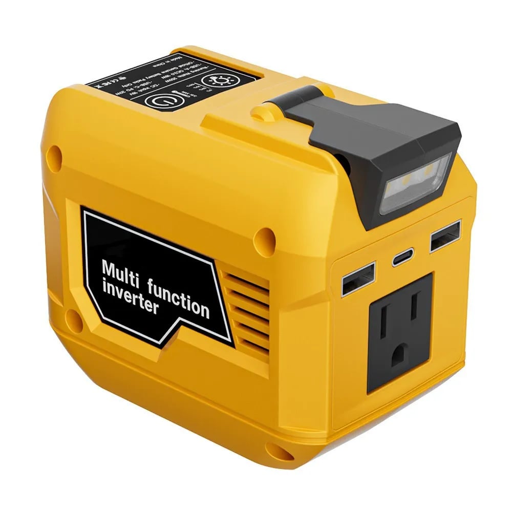 ⚡250W Portable Power Converter – Use Your Tool Battery as 220V AC Power