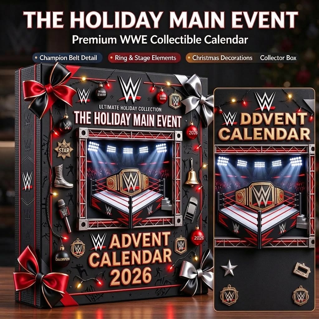 🤼 Ring the Bell: 24 Days of WWE Advent Calendar 2026