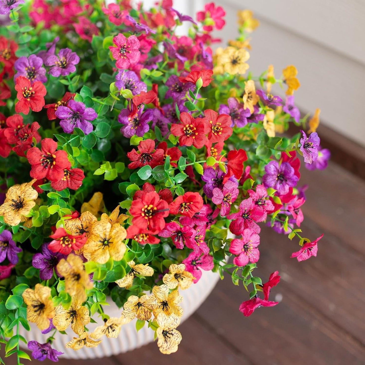 🌸Last Day Promotion!🌺UV Resistant Colorful Artificial Flower