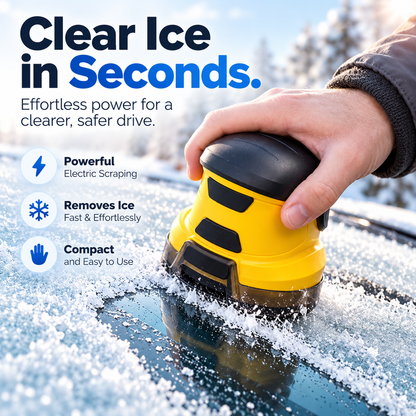 ❄️🚗 Electric Windshield Ice Scraper – Quick & Easy Ice Removal for Frosty Winter Mornings! ⚡