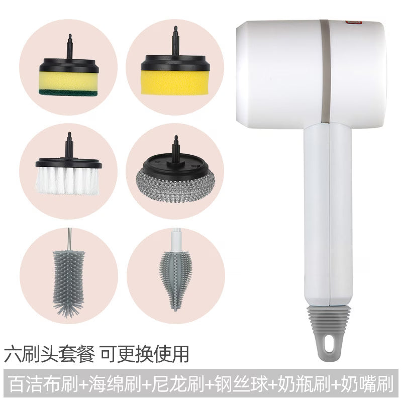 🔥Multi Functional Kitchen Dishwashing-Rechargeable Durable Battery Life