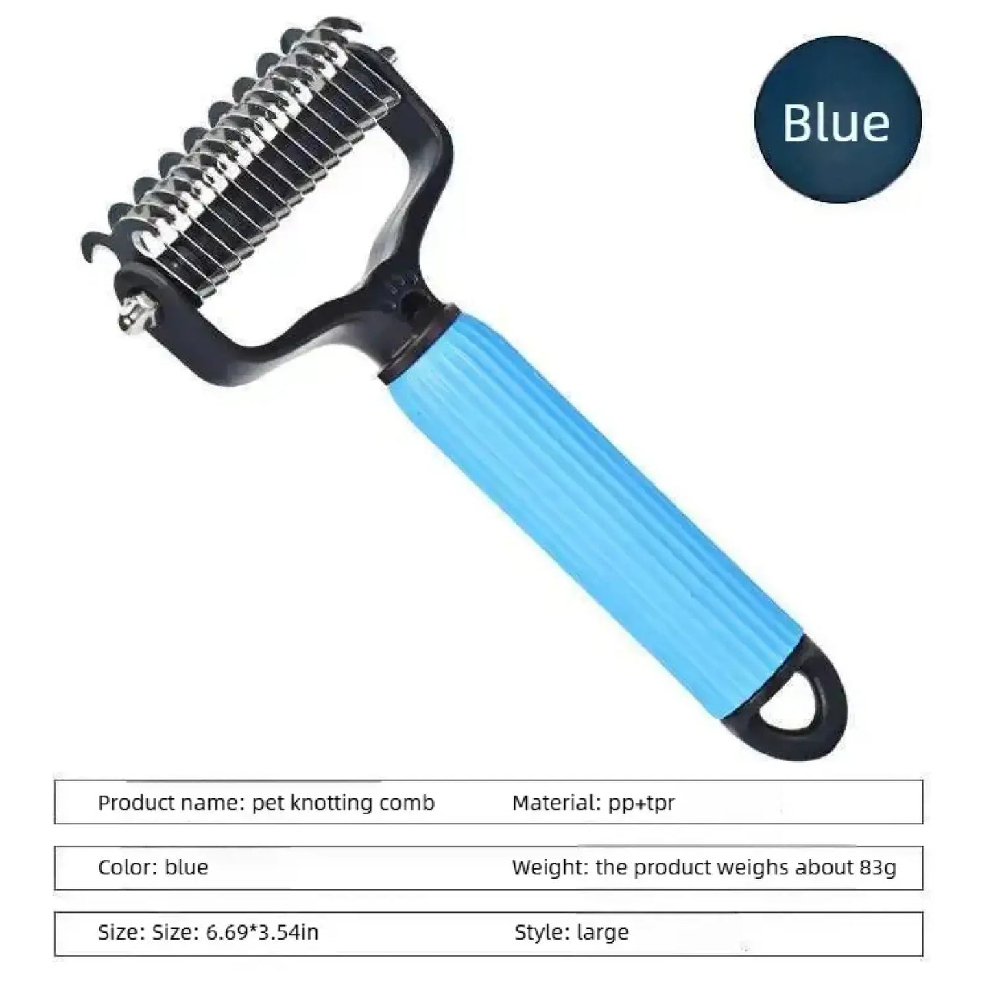 🎁HOT SALE: Only $12.98🔥Dual-Sided Pet Grooming Comb for Dogs & Cats