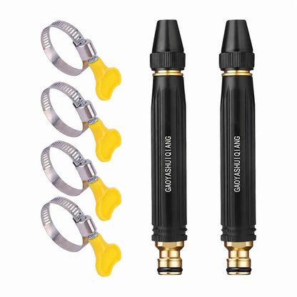 💦Car Wash Water Garden Hose Sprayer,Metal Heavy Duty High Pressure Water Hose Anti-Leakage Hose Nozzle