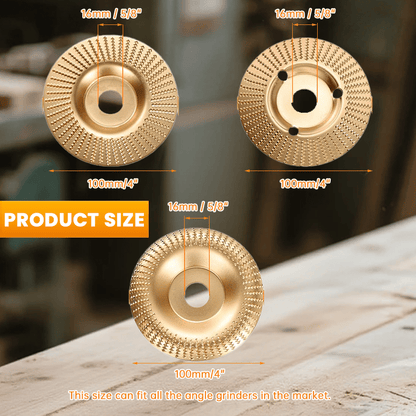 🔥🔨3PCS Wood Carving Disc Set