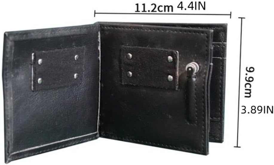 Flaming Wallet Magic Trick Flame Street Show Prop Fire Wallet,Magician Wallets, Close-up Magic, Props, Professional Cool Tricks