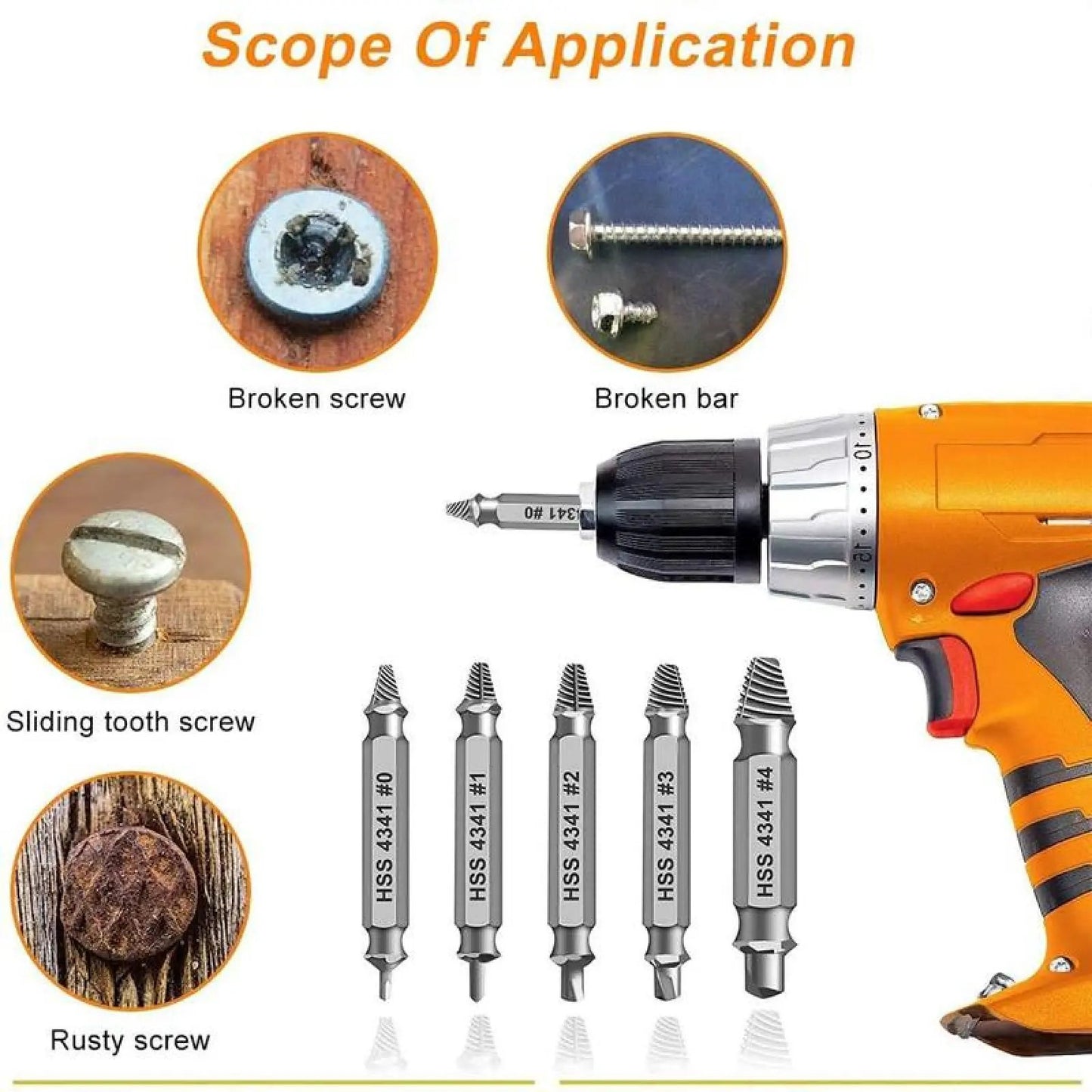 🔥Limited-time discount of 49%🔥Stripped Broken Screw Remover