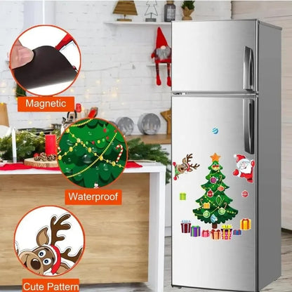 🎄 Christmas Refrigerator Magnets – Festive DIY Fridge Decoration