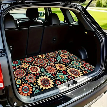 ⏰Universal Car Trunk Mat with Non-Slip Backing