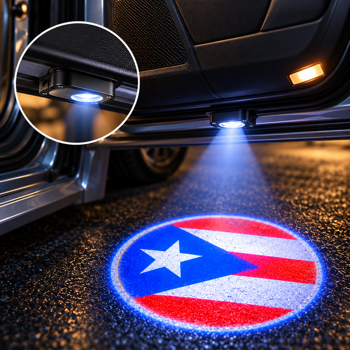 🚘LED Car Door Projection Lights – Fits Most Vehicles