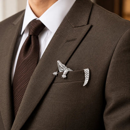 📛Luxury Sculpted Animal Brooch – Premium Statement Piece for Men & Women’s Suits & Blazers
