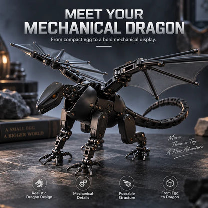 🔥HOT SALE 50% OFF🥚DragonMorph – Egg to Dragon Transforming Mechanical Toy