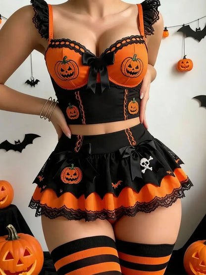 🎃 ⭐ Halloween Lingerie Set for Women, halloween clothes