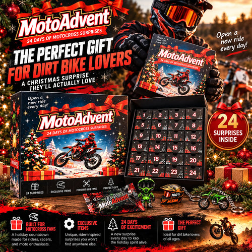 🏍️ 24-Day Motocross Advent Calendar – A New Dirt Bike Surprise Every Day