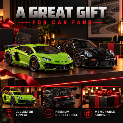 🎁Last day 49% off|🏎️💨 Track-Inspired Sports Car Display Model – Exhaust Mist Effect Collector Decor