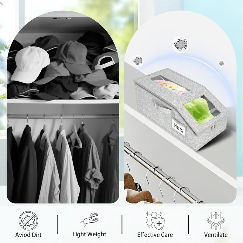 🎉🎉Stackable Baseball Cap Storage Box