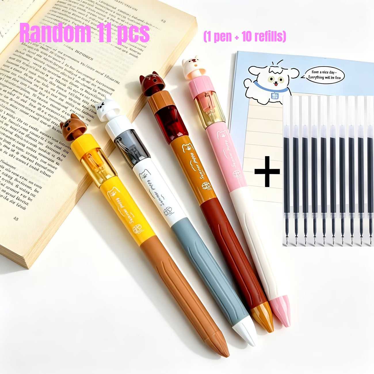 🔥Stylish Puppy-Shaped Water Gun Pen