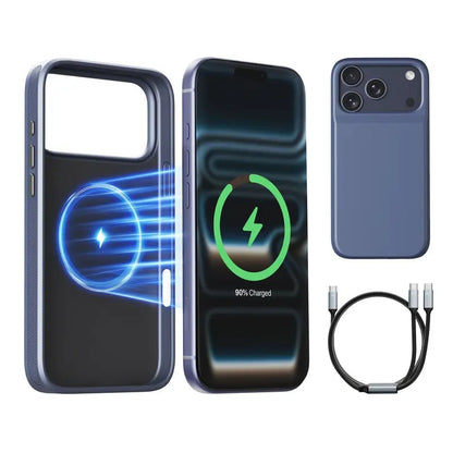 🩷🔋 PinkBird Power Case for iPhone – Slim Battery Case & Portable Power Bank Kit ⚡