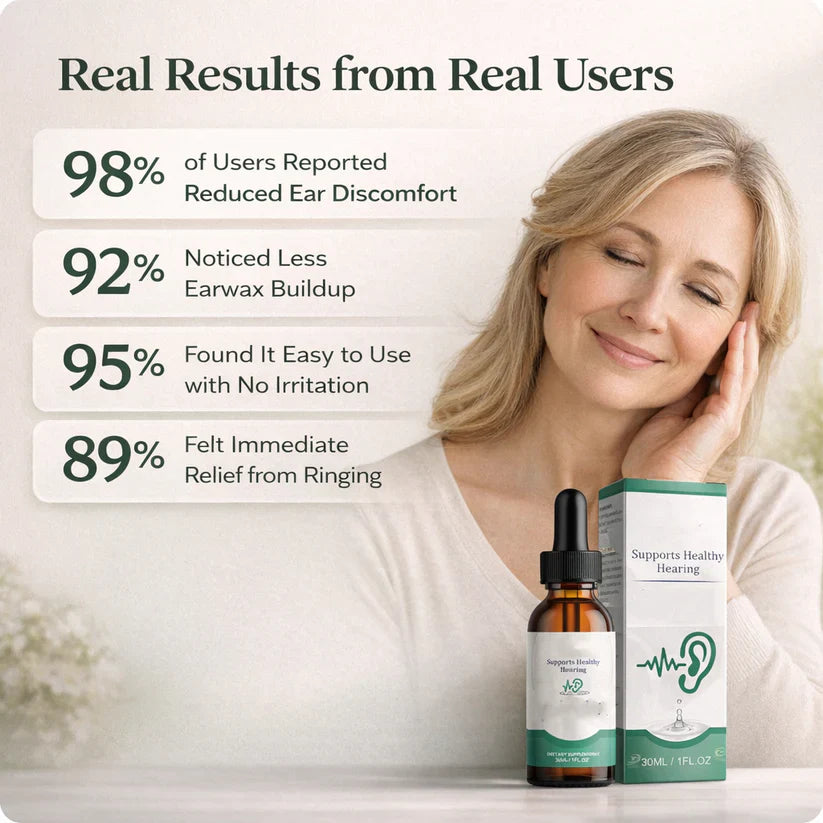 👂2026 Upgraded Tinnitus Ear Drops for Earwax Removal and Ear Comfort