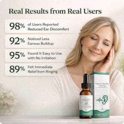 👂2026 Upgraded Tinnitus Ear Drops for Earwax Removal and Ear Comfort