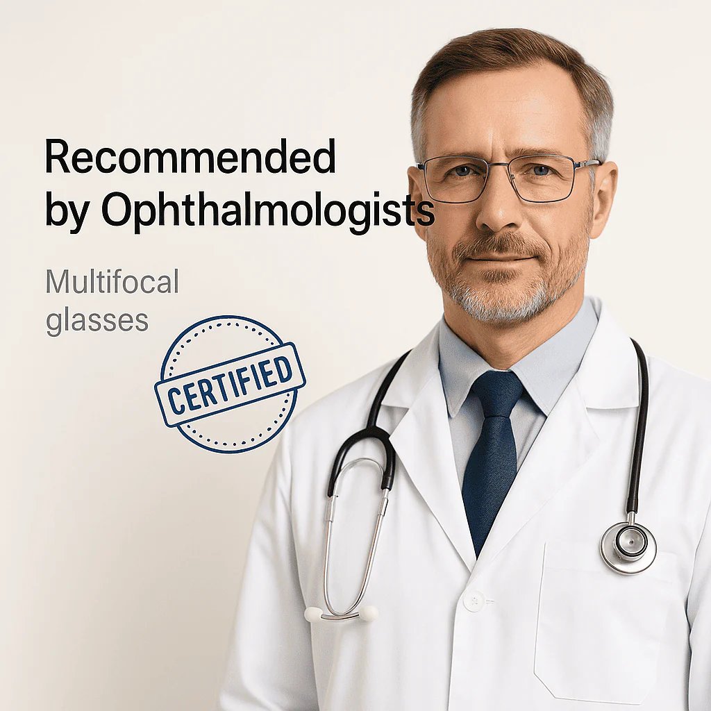 🔥VisionSync AutoFocus+ Multifocal Glasses