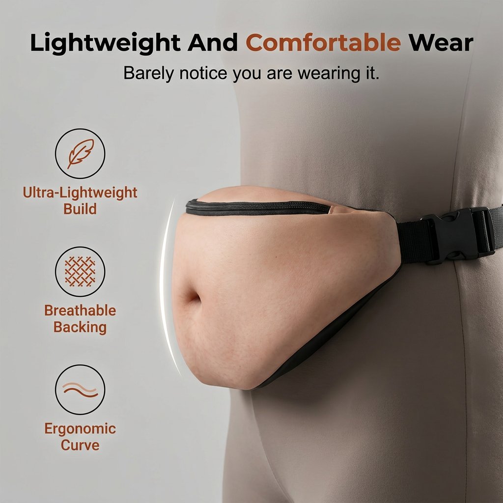 Dad Bag Beer Belly Fanny Pack | Funny 3D Waist Pack