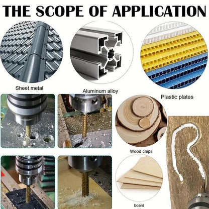 ⚡Limited Time 50% Off✨6 Counts Metalworking Ldeal For Drilling
