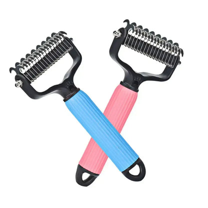 🎁HOT SALE: Only $12.98🔥Dual-Sided Pet Grooming Comb for Dogs & Cats
