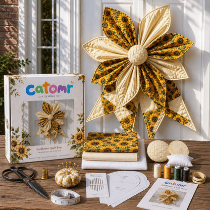 ⚡Large Patchwork Bow Sewing Kit