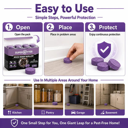 12-Pack Rodent Repellent Balls – Natural Pest Control 🐭