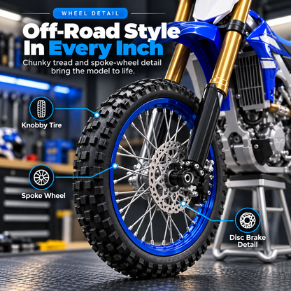 🏁 DIY Motocross Model Kit – Build & Display Your Own Dirt Bike 🏍️