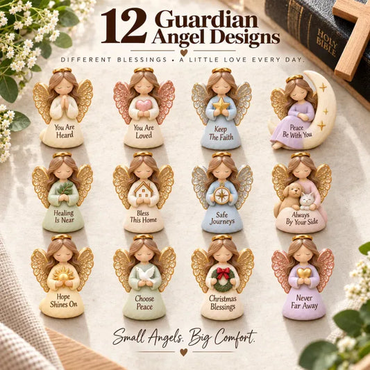 🔥👼💕12 Pocket Guardian Angels – 🎁Little Blessing Keepsake Gifts