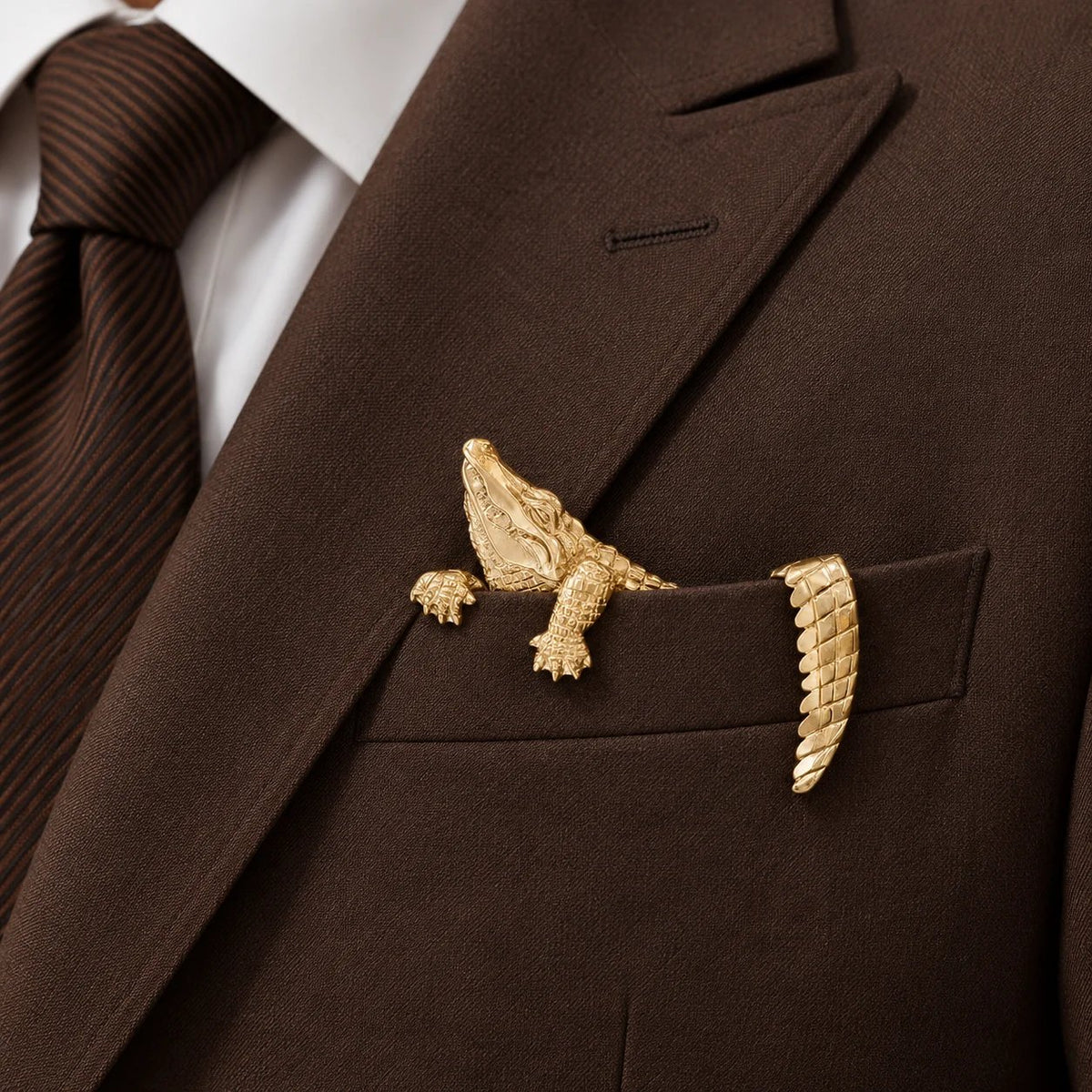 📛Luxury Sculpted Animal Brooch – Premium Statement Piece for Men & Women’s Suits & Blazers
