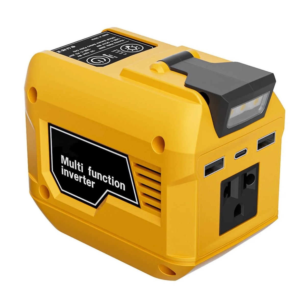⚡ 250W Portable Power Inverter – Turn 18V–21V Tool Batteries Into 220V AC Power 🔋